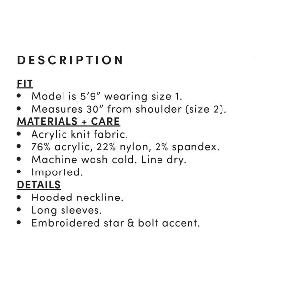 Torrid Hooded Sweater - Picture 6 of 7